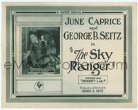 6f238 SKY RANGER chap 4 TC '21 June Caprice & George Seitz are trapped in this serial!