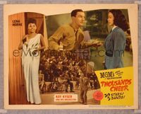 6f741 THOUSANDS CHEER LC #2 '43 Gene Kelly, Kathryn Grayson, full-length Lena Horne, Kay Kyser!