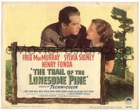 6f276 TRAIL OF THE LONESOME PINE TC R49 Sylvia Sidney & Fred MacMurray look lovingly at each other!