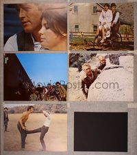 6g536 BUTCH CASSIDY & THE SUNDANCE KID 5 color 10.5x14 stills '69 Paul Newman, Robert Redford!