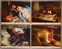 6g913 OMEN 4 color 11x14 stills '76 Gregory Peck, Satanic horror, it's frightening!