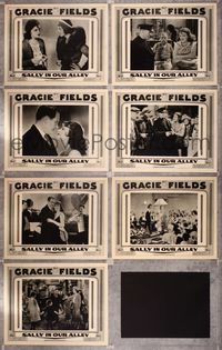 6g145 SALLY IN OUR ALLEY 7 Canadian LCs '31 Gracie Fields, Ian Hunter, Florence Desmond!