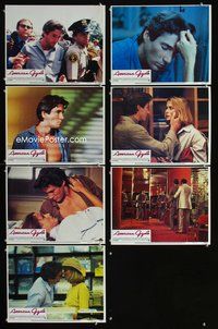 6g013 AMERICAN GIGOLO 7 LCs '80 handsomest male prostitute Richard Gere is being framed for murder!