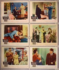 6g200 AUNTIE MAME 6 LCs '58 classic Rosalind Russell family comedy from play and novel!