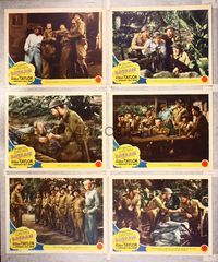 6g210 BATAAN 6 LCs '43 Robert Taylor in the story of a World War II patrol of 13 heroes!