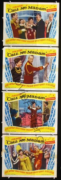 6g785 CALL ME MADAM 4 LCs '53 Ethel Merman & Donald O'Connor sing Irving Berlin songs!