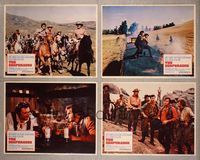 6g797 DESPERADOS 4 LCs '69 Vince Edwards & Jack Palance on charging horses!