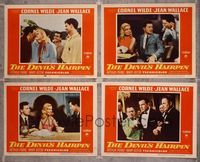 6g799 DEVIL'S HAIRPIN 4 LCs '57 Cornel Wilde directs & stars, Jean Wallace!