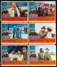 6g289 GREAT SCOUT & CATHOUSE THURSDAY 6 LCs '76 cowboy Lee Marvin, Oliver Reed!