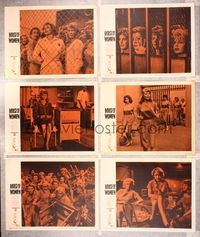 6g309 HOUSE OF WOMEN 6 LCs '62 Walter Doniger, women's prison, wild female convicts!