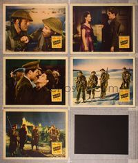 6g612 IMMORTAL SERGEANT 5 LCs '43 soldier Henry Fonda in desert & romancing Maureen O'Hara!
