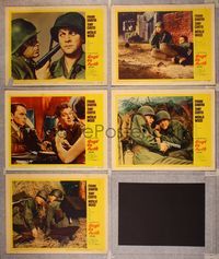 6g620 KINGS GO FORTH 5 LCs '58 Frank Sinatra & Tony Curtis in WWII!
