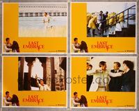 6g872 LAST EMBRACE 4 LCs '79 Roy Scheider, directed by Jonathan Demme, Niagara Falls!