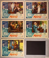 6g640 MACAO 5 LCs '52 Josef von Sternberg directed, Robert Mitchum & sexy Jane Russell!