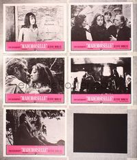 6g641 MADEMOISELLE 5 LCs '66 sexy Jeanne Moreau, directed by Tony Richardson!