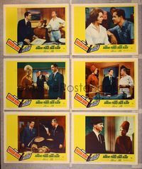 6g356 MADISON AVENUE 6 LCs '61 Dana Andrews wants Eleanor Parker to be nice to him!