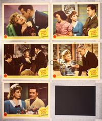 6g643 MAISIE WAS A LADY 5 LCs '41 blonde bonfire Ann Sothern is in society with Lew Ayres now!