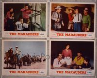 6g886 MARAUDERS 4 LCs '55 Dan Duryea and the toughest gang in Wild West history!