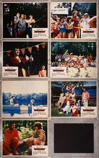 6g107 MEATBALLS 7 Spanish/U.S. LCs '79 Ivan Reitman directed, Bill Murray & sexy babes, summer camp!