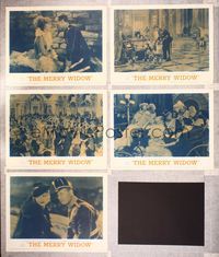 6g653 MERRY WIDOW 5 LCs R62 Maurice Chevalier, Jeanette MacDonald, Ernst Lubitsch directed!
