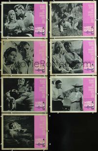 6g116 NIGHT OF THE IGUANA 7 LCs '64 Richard Burton w/beautiful Ava Gardner & young Sue Lyon!