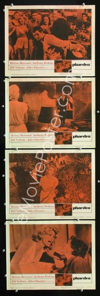 6g921 PHAEDRA 4 LCs '62 Melina Mercouri & Anthony Perkins, directed by Jules Dassin!