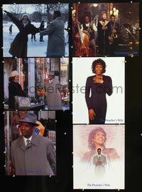 6g417 PREACHER'S WIFE 6 LCs '96 Penny Marshall directed, Whitney Houston & Denzel Washington!