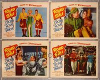6g930 ROAD TO BALI 4 LCs '52 Bing Crosby, Bob Hope & sexy Dorothy Lamour in India!