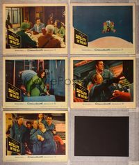 6g689 SATELLITE IN THE SKY 5 LCs '56 Kieron Moore & Lois Maxwell in cool English sci-fi!