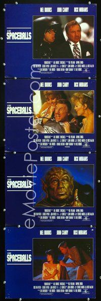 6g948 SPACEBALLS 4 Int'l LCs '87 Mel Brooks sci-fi Star Wars spoof, Rick Moranis & Daphne Zuniga!