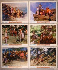 6g470 SWISS FAMILY ROBINSON 6 LCs R68 John Mills, Walt Disney family fantasy classic!