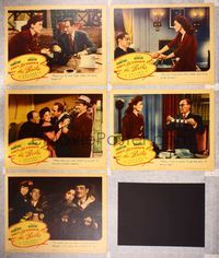 6g720 THEY ALL KISSED THE BRIDE 5 LCs '42 Joan Crawford & Melvyn Douglas deliver laughs w/o a let-up