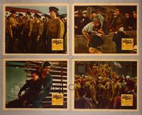6g973 TO THE SHORES OF TRIPOLI 4 LCs '42 John Payne & Randolph Scott in WWII!