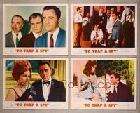 6g974 TO TRAP A SPY 4 LCs '66 Robert Vaughn, David McCallum, The Man from UNCLE!