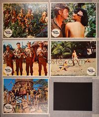6g730 TOO LATE THE HERO 5 LCs '70 Robert Aldrich, Michael Caine & Cliff Robertson in WWII!