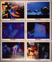 6g487 TRON 6 LCs '82 Walt Disney sci-fi, Jeff Bridges in a computer, cool special effects!