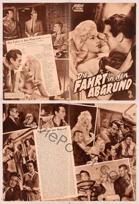 6h188 LONG HAUL German program '57 different images of super sexy Diana Dors & Victor Mature!