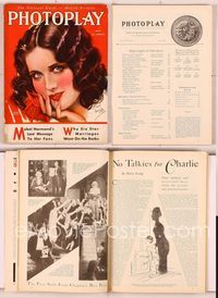 6h013 PHOTOPLAY magazine May 1930, artwork portrait of pretty Mary Brian by Earl Christy!