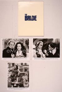 6h114 BRIDE  presskit '85 Sting, Jennifer Beals, a madman and the woman he invented!
