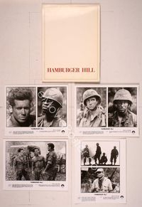 6h128 HAMBURGER HILL presskit '87 Dylan McDermott, Don Cheadle, Michael Boatman, Vietnam War!