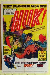 6j377 HUK 1sh '56 earth-quaking terror of the killer-horde of the Philippines!