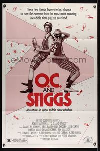 6j610 O.C. & STIGGS 1sh '87 directed by Robert Altman, Daniel Jenkins & Neill Barry!