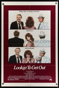 6k550 LOOKIN' TO GET OUT 1sh '82 Jon Voight & Ann-Margret are insane & immoral!