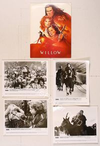 6m160 WILLOW presskit '88 George Lucas & Ron Howard directed, art of Kilmer & sexy Joanne Whalley!