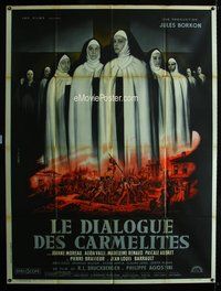 6p489 CARMELITES French 1p '60 art of French Catholic nuns Jeanne Moreau & Alida Valli by Mascii!