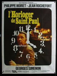 6p496 CLOCKMAKER OF ST. PAUL French 1p '74 directed by Bertrand Tavernier, c/u of Philippe Noiret!