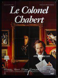 6p498 COLONEL CHABERT French 1p '94 Gerard Depardieu, Fabrice Luchini, directed by Yves Angelo