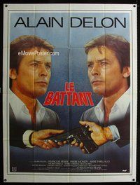 6p571 LE BATTANT French 1p '83 thief Alain Delon is released from prison & must get jewels!