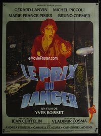 6p574 LE PRIX DU DANGER French 1p '83 cool artwork of Gerard Lanvin pointing gun by Philippe!