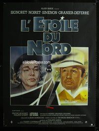 6p563 L'ETOILE DU NORD French 1p '82 Signoret & Noiret by Ferracci, written by Georges Simenon!
